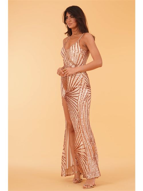 Abito Belladonna in paillettes The Dress London | BELLADONNAGOLD